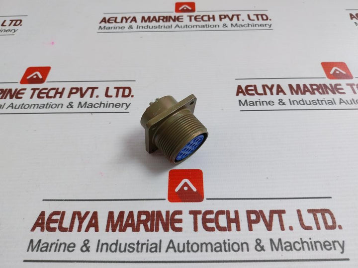 Lot of 3X AMPHENOL 973102A2027S Circular Connector Receptacle