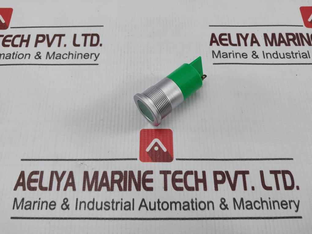 Lot Of 3X Apem Q22F1Gxxg12E Green Panel Indicator Light 250V 10A Apem2915