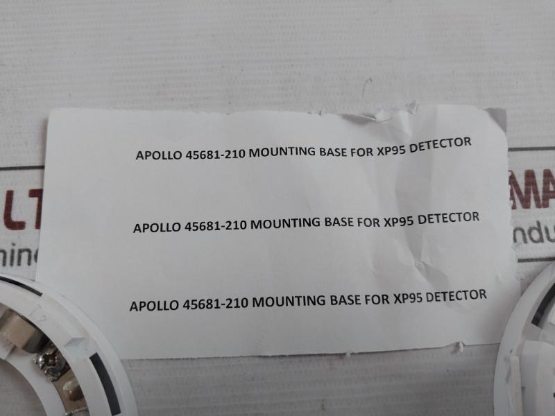Lot Of 5X Apollo 45681-210 Mounting Base For Xp95 Detector