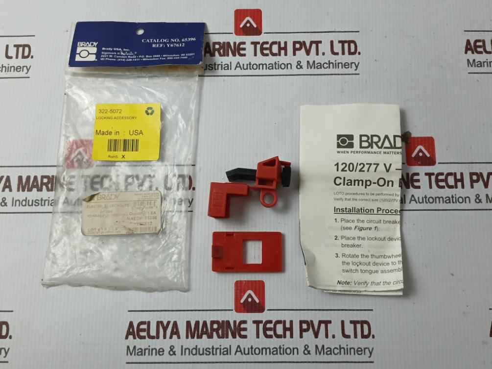 Lot Of 3X Brady 322-5072 