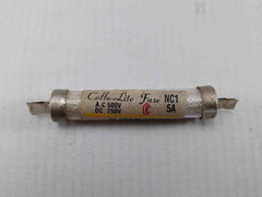 Lot Of 3X Cello-lite Nc1 Fuse 5A Ac 500V Dc 250V Nk E-3049