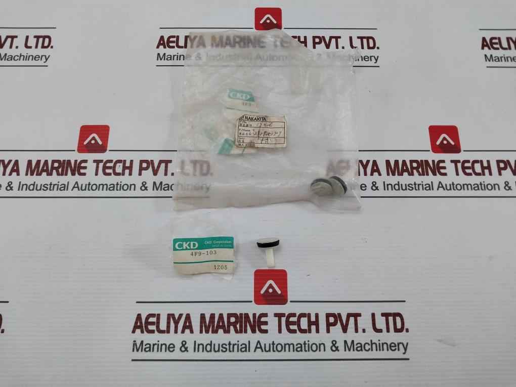 Lot Of 3X Ckd 4F9-103 Piston Assembly