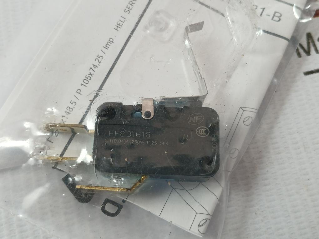 Lot Of 3X Crouzet Microswitch Ef831618