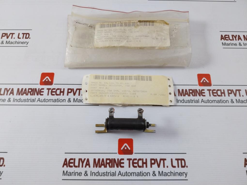 Lot of 3X CTG A25D750DA Resistor 750 OHM