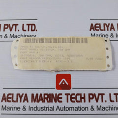 Lot of 3X CTG A25D750DA Resistor 750 OHM