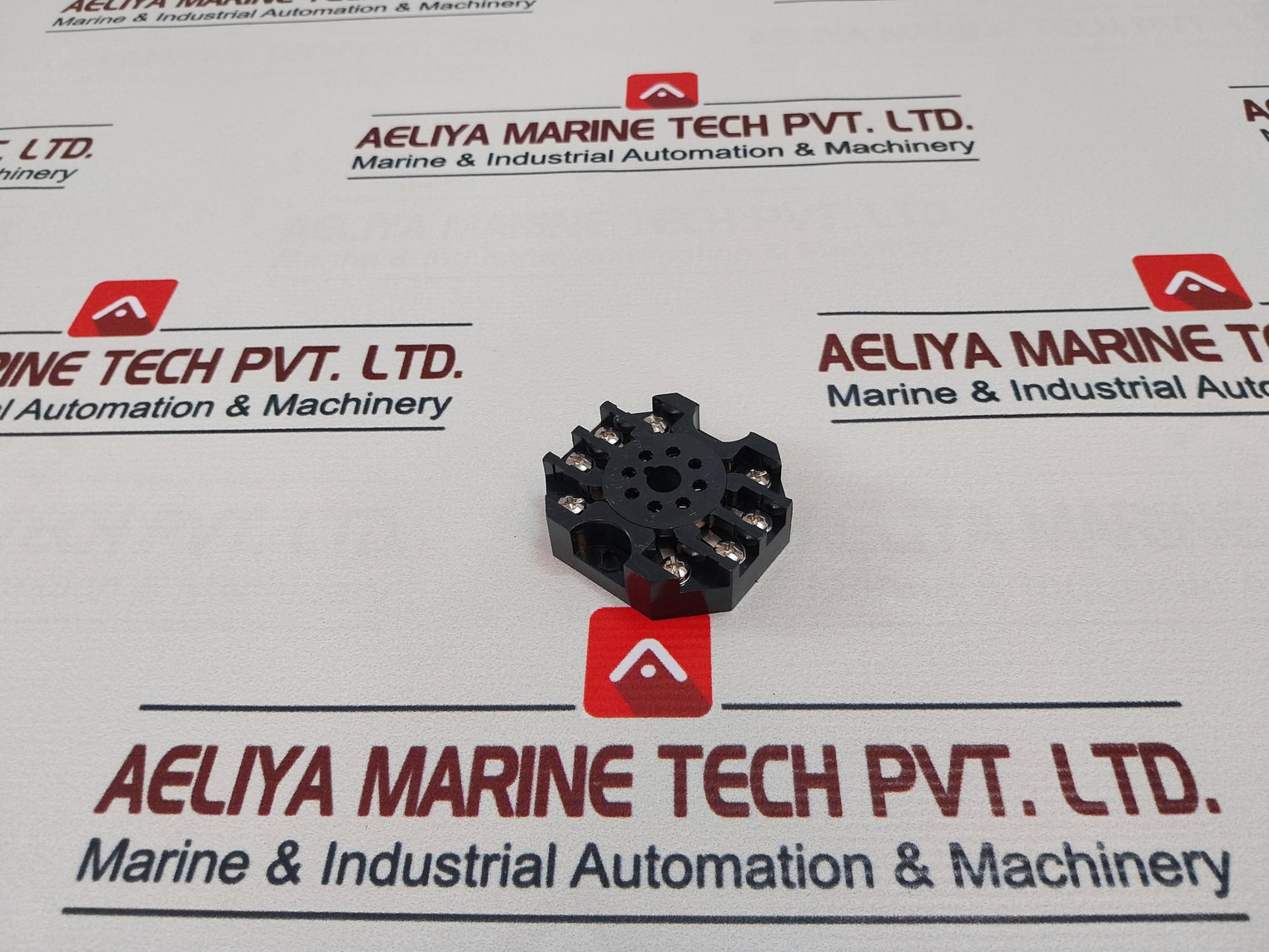 Lot Of 3X Custom Connector Rb08 Relay Socket 873529-4