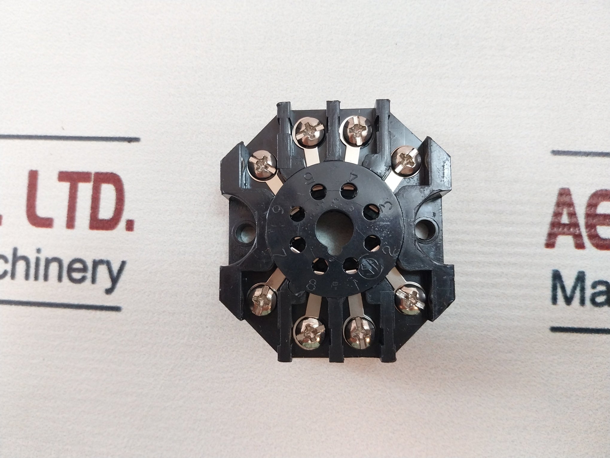Lot Of 3X Custom Connector RB08 Relay Socket 873529-4