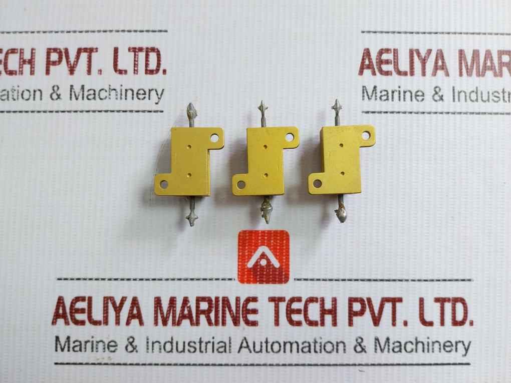 Lot Of 3X Dale 25W Wirewound Chassis Mount Resistor Rh-25