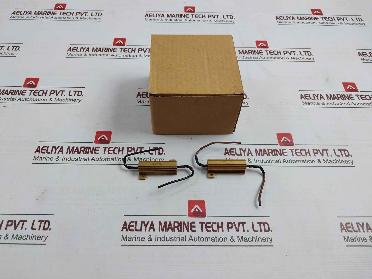 Lot Of 3X Dale Rh-50 Wire Wound Resistor 50W 82 Ohm 1%