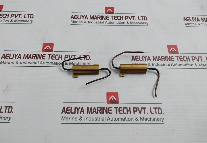 Lot of 3X DALE RH-50 Wire Wound Resistor 50W 82 OHM 1%