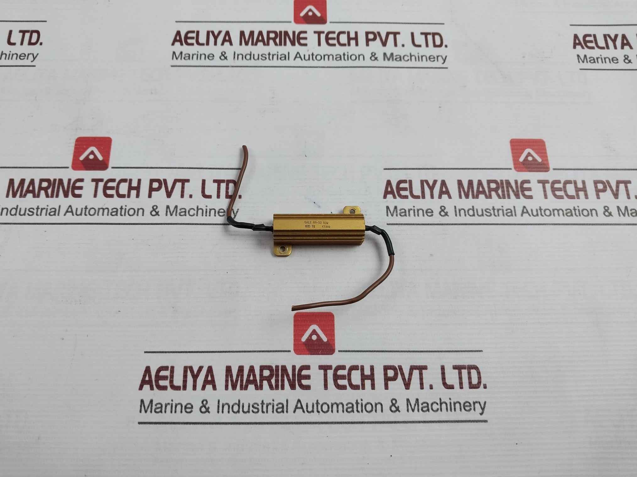 Lot Of 3X Dale Rh-50 Wire Wound Resistor 50W 82 Ohm 1%