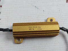 Lot of 3X DALE RH-50 Wire Wound Resistor 50W 82 OHM 1%