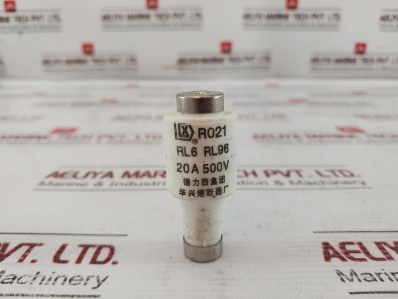 Lot of 3X DELIXI RL6 Fuse 20A 500V
