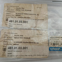 Lot Of 3X E2A-m18Ks08-m1-b1 Omron Inductive Sensor