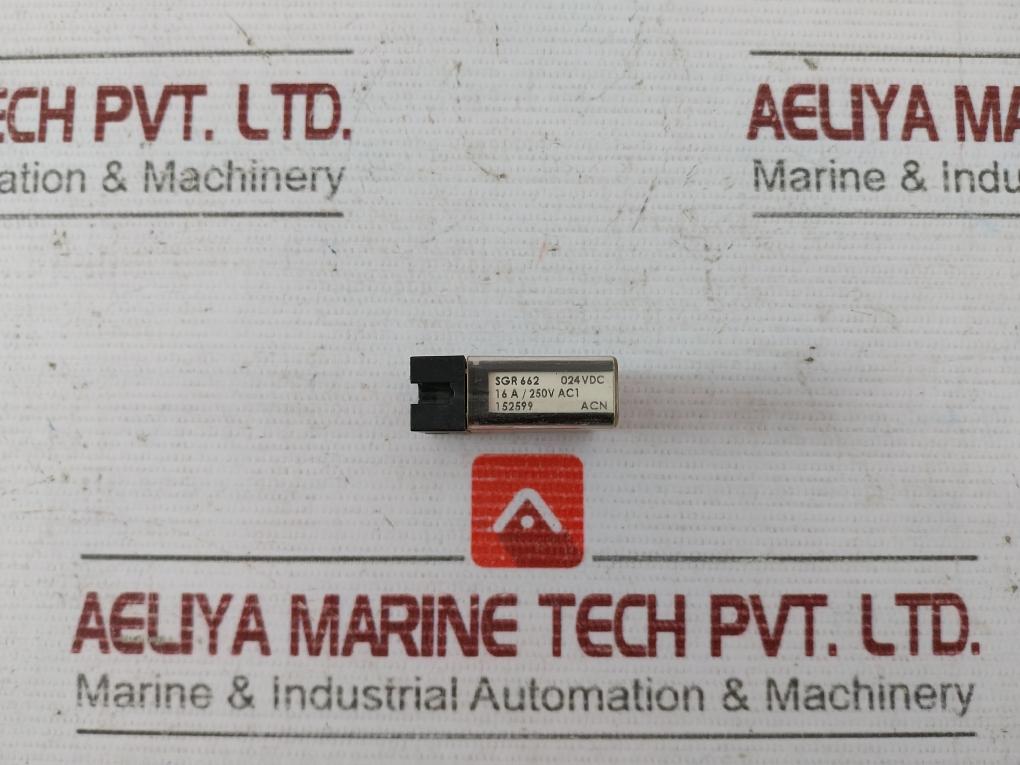 Lot of 3X Elesta SGR 662 PCB-Relay 024VDC 16A/250V AC1 152599 ACN RP78602