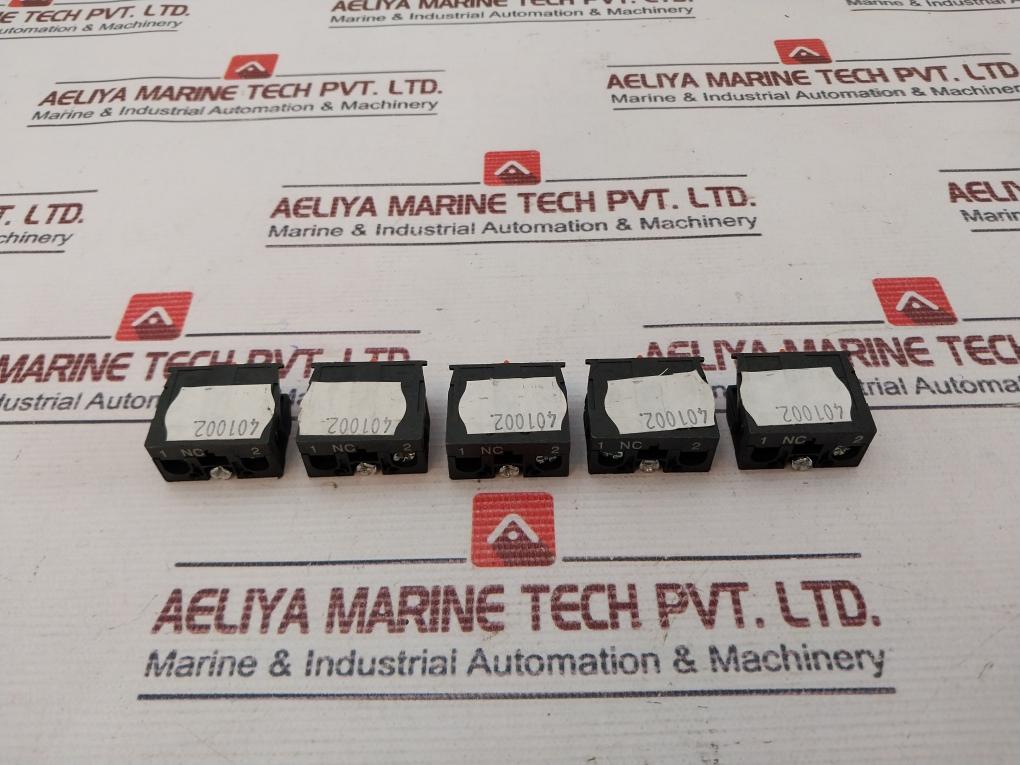Lot of 3X Elmark EL02-BE102 Auxiliary Contact 600V 10A 6KV