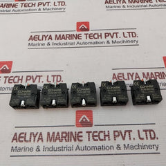 Lot of 3X Elmark EL02-BE102 Auxiliary Contact 600V 10A 6KV