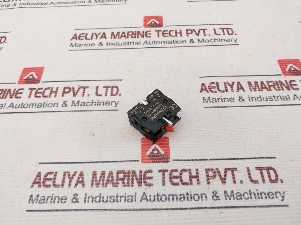 Lot Of 3X Elmark El02-be102 Auxiliary Contact