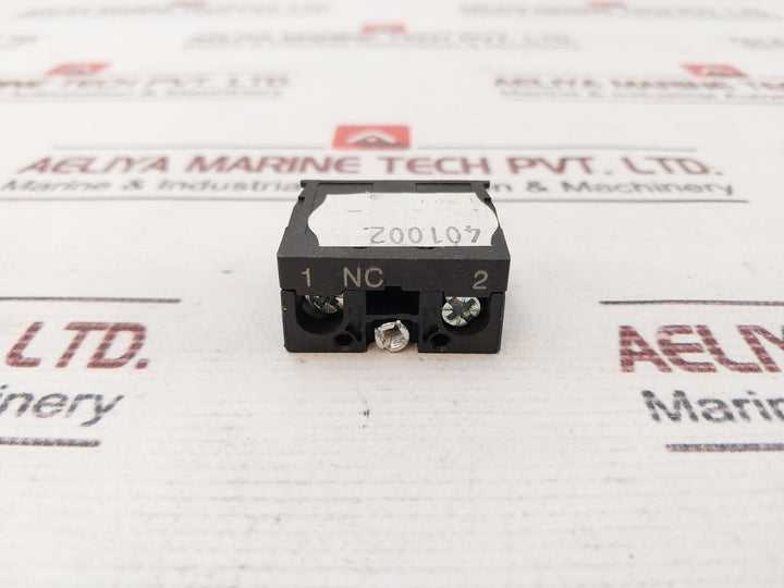 Lot of 3X Elmark EL02-BE102 Auxiliary Contact 600V 10A 6KV