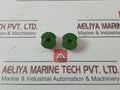 Lot of 3X ENSTO 6A 500V HKL Green Ceramic Screw For Fuse Diazed DIII