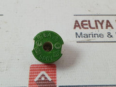 Lot of 3X ENSTO 6A 500V HKL Green Ceramic Screw For Fuse Diazed DIII
