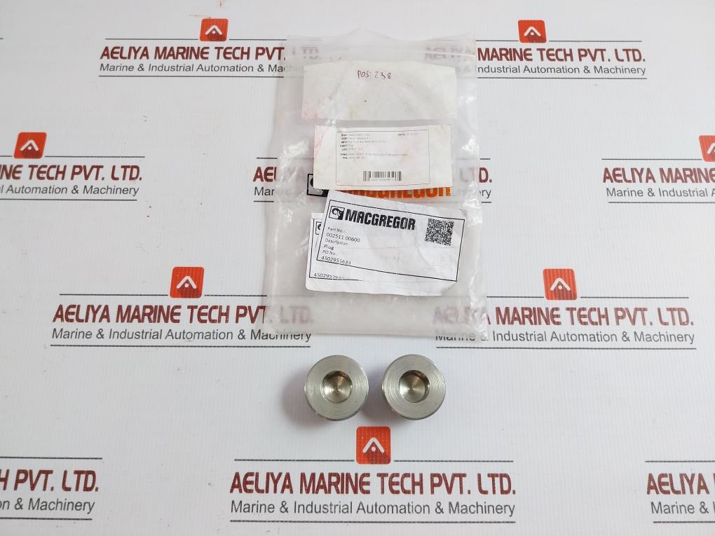 Lot Of 3X Ermeto Head Screw Plug 002511.00600
