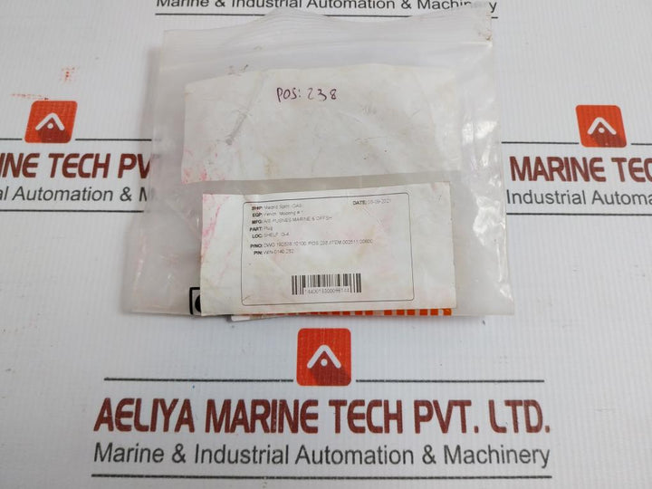Lot Of 3X Ermeto Head Screw Plug 002511.00600
