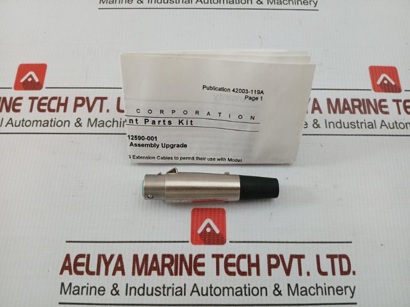 Lot Of 3X Female Xlr Cable Mount Connector 12590-001 Gai-tronics
