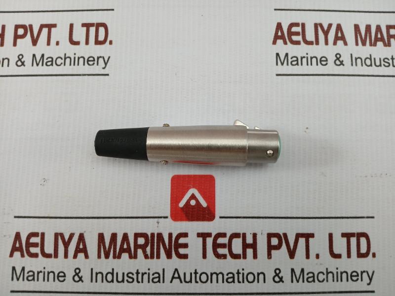 Lot Of 3X Female Xlr Cable Mount Connector 12590-001 Gai-tronics