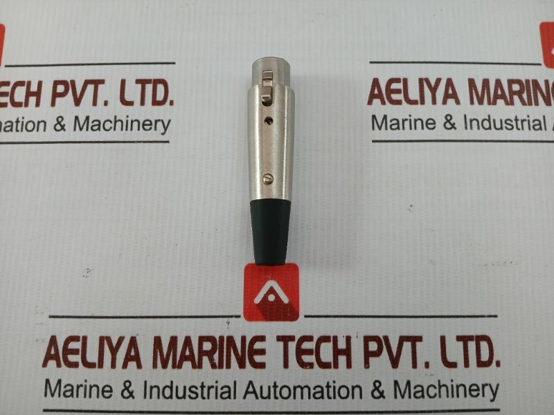 Lot Of 3X Female Xlr Cable Mount Connector 12590-001 Gai-tronics