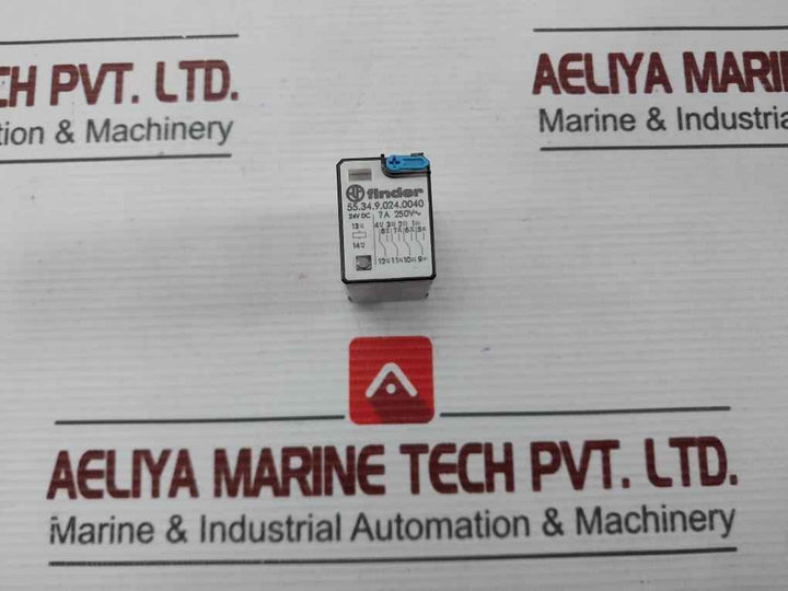 Lot Of 3X Finder 55.34.9.024.0040 Miniature General Purpose Relay 7A 250V