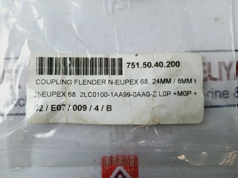 Lot Of 3X Flender N-eupex 68 Coupling Ø24Mm/8Mm