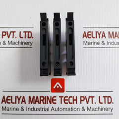 Lot Of 3X Fuse Modular Terminal Block Uk6,3-hesi Phoenix Contact 600V 10A