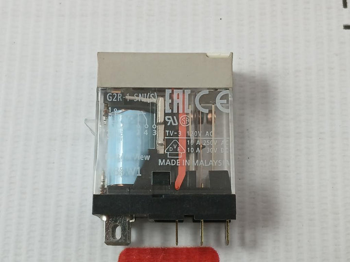 Lot Of 3X G2R-1 Sni(S) Omron 10A 30V Dc Power Relay