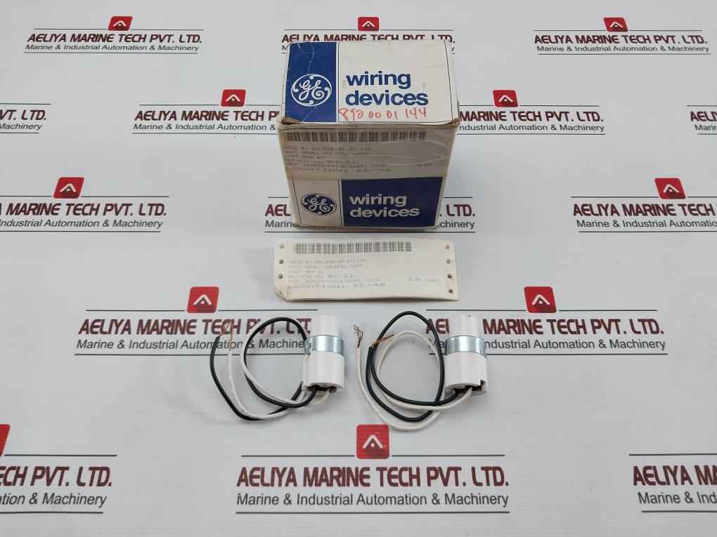 Lot Of 3X General Electric Alf-272-52 Lamp Holder 660W