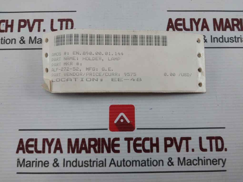 Lot Of 3X General Electric Alf-272-52 Lamp Holder 660W