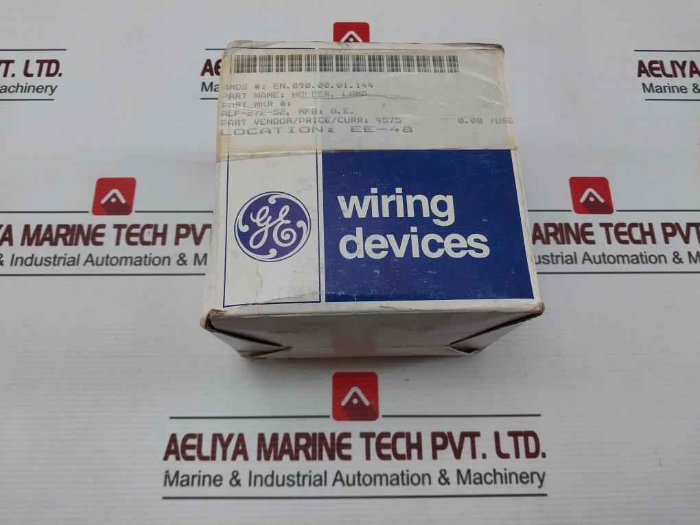 Lot Of 3X General Electric Alf-272-52 Lamp Holder 660W