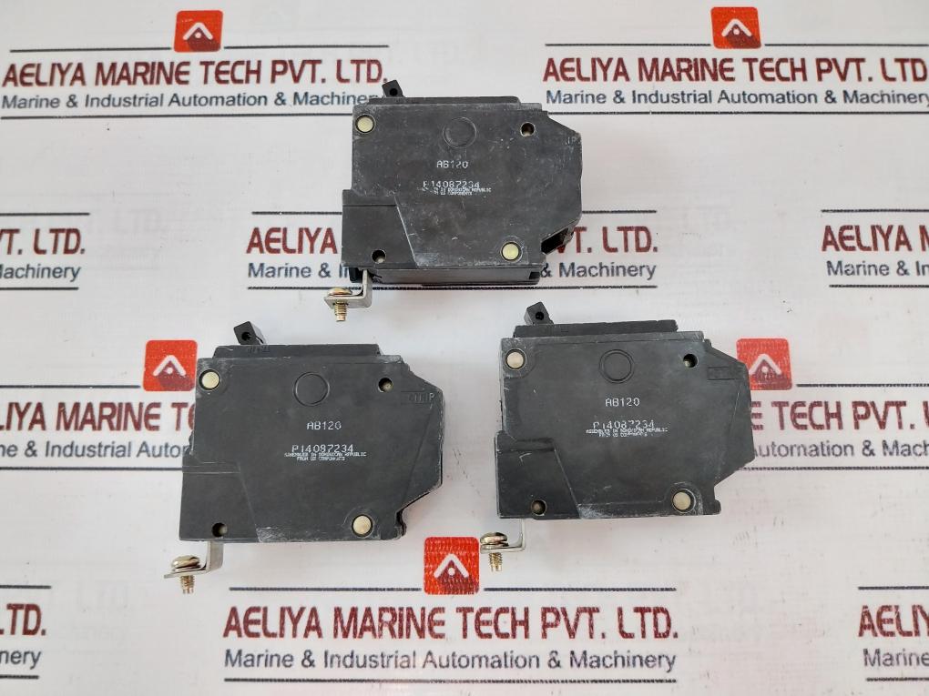 Lot Of 3X General Electric RT-690/THQB Circuit Breakers