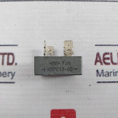 Lot of 3X General Instrument KBPC10-06 Bridge Rectifier