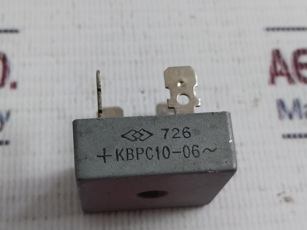 Lot Of 3X General Instrument Kbpc10-06~ Bridge Rectifier