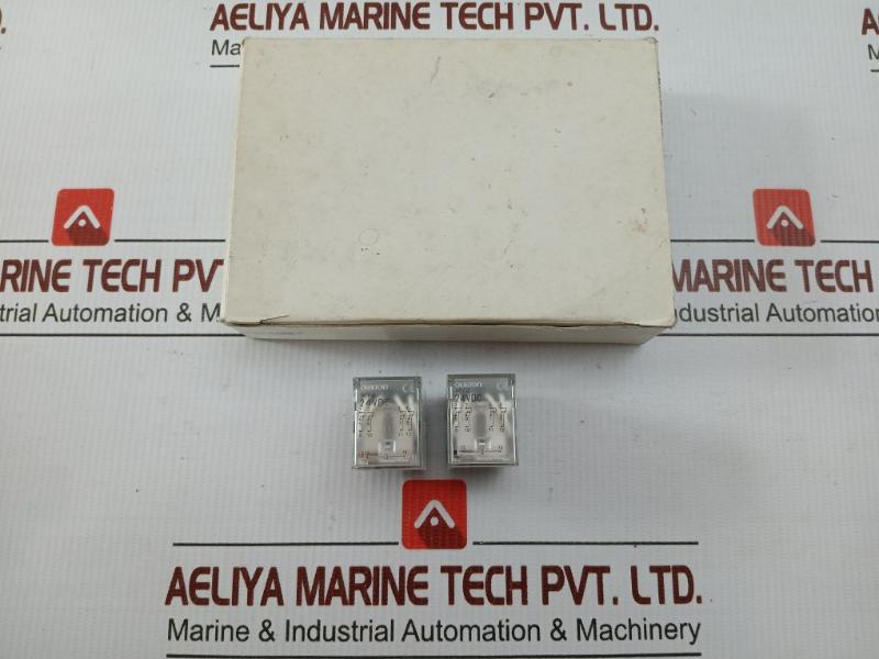 Lot Of 3X General Purpose Relay My4 Omron 24Vdc 5A