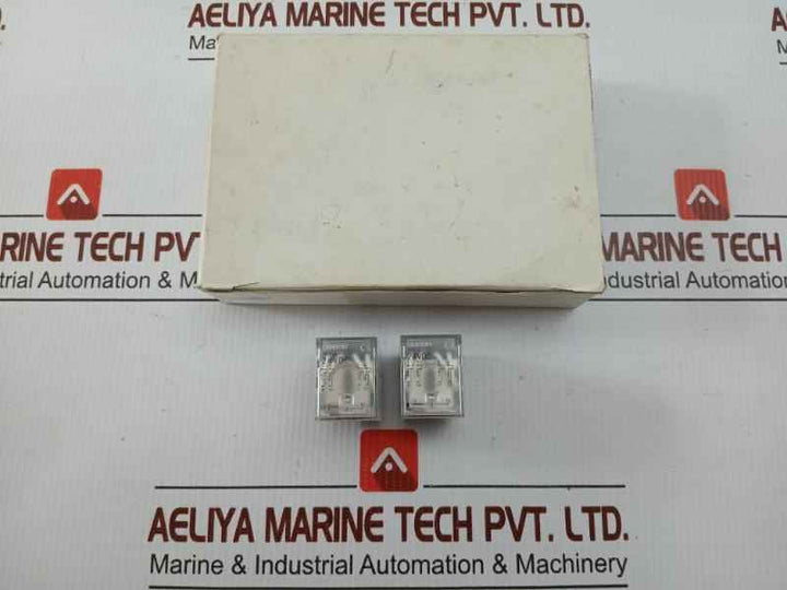 Lot Of 3X General Purpose Relay My4 Omron 24Vdc 5A
