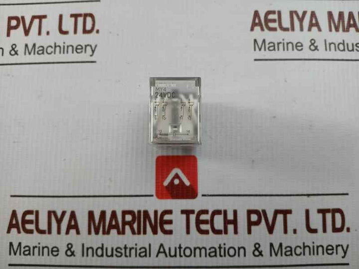 Lot Of 3X General Purpose Relay My4 Omron 24Vdc 5A