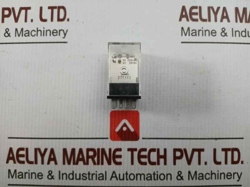 Lot Of 3X General Purpose Relay My4 Omron 24Vdc 5A