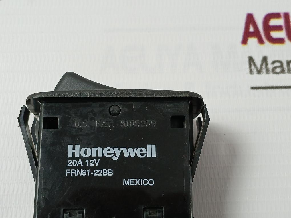 Lot Of 3X Honeywell Frn91-22Bb Rocker Switch 20A 12V