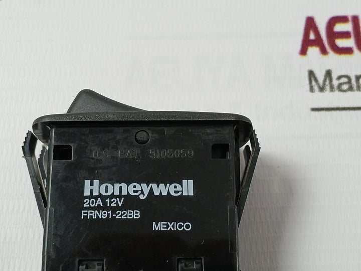 Lot Of 3X HONEYWELL FRN91-22BB Rocker Switch 20A 12V