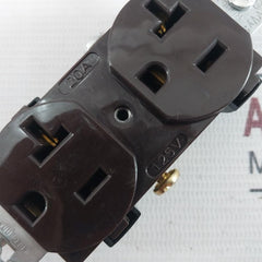 Lot of 3X HUBBELL Duplex Receptacle 20A 125V