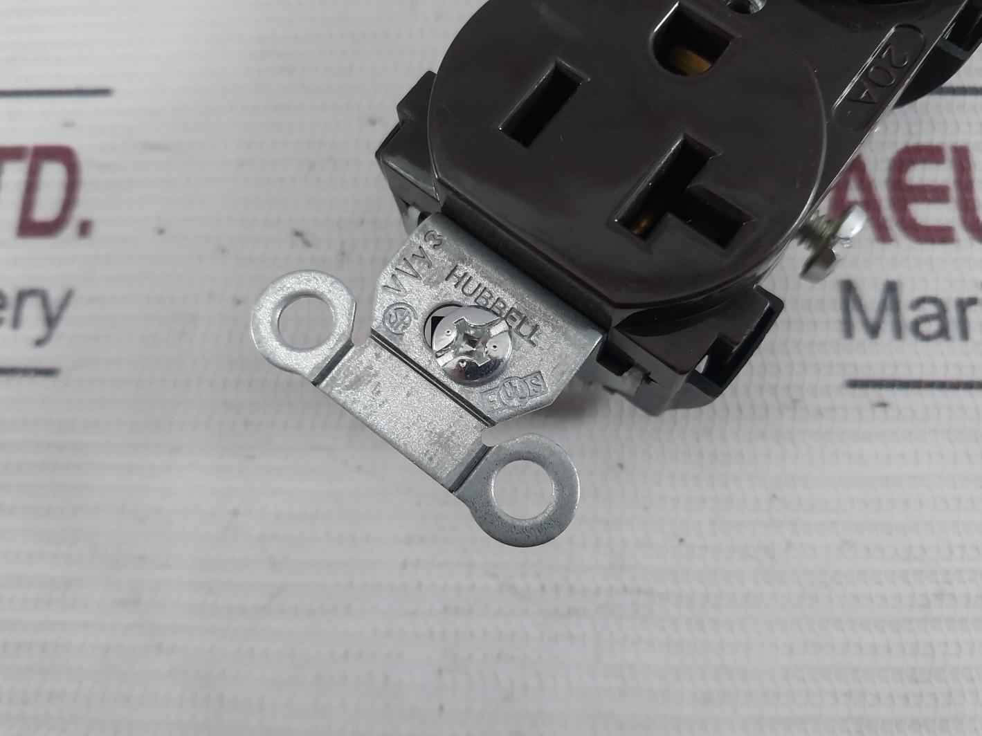 Lot Of 3X Hubbell Duplex Receptacle 20A 125V