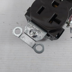 Lot of 3X HUBBELL Duplex Receptacle 20A 125V
