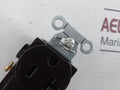 Lot of 3X HUBBELL Duplex Receptacle 20A 125V